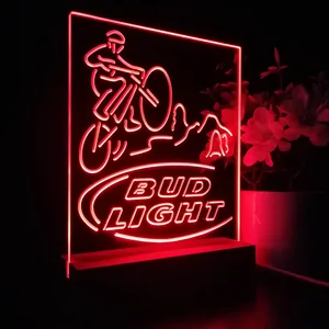 Bud Light Mountain Bike LED Desk Light