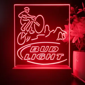 Bud Light Mountain Bike LED Desk Light