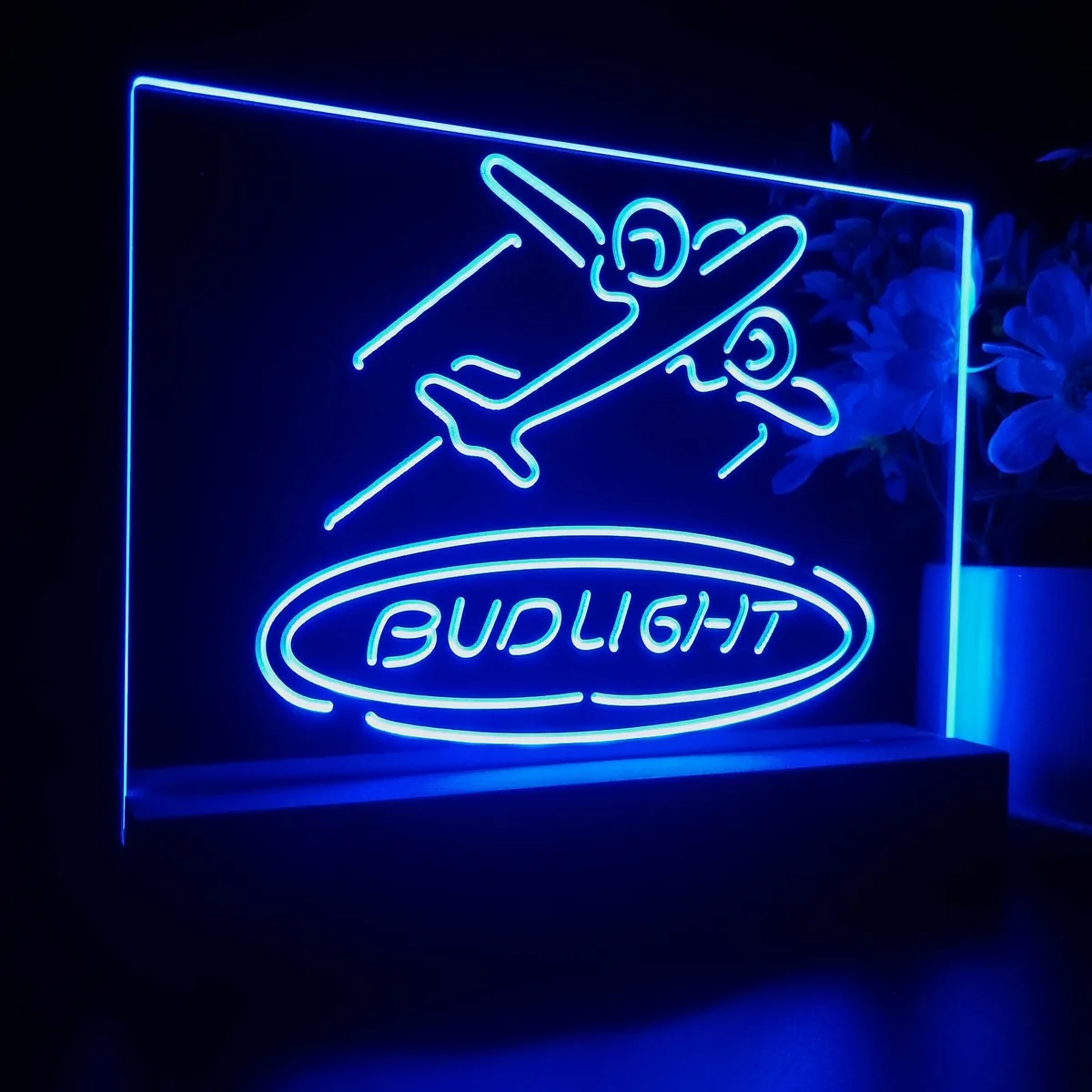 Bud Light Plane LED Desk Light