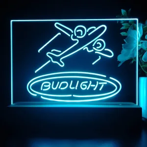 Bud Light Plane LED Desk Light