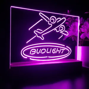 Bud Light Plane LED Desk Light