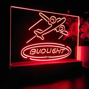 Bud Light Plane LED Desk Light