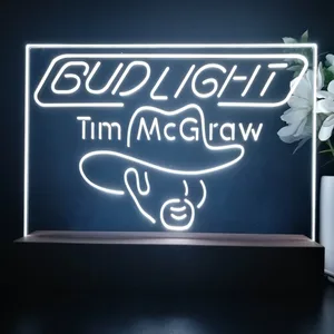 Bud Light Tim McGraw LED Desk Light