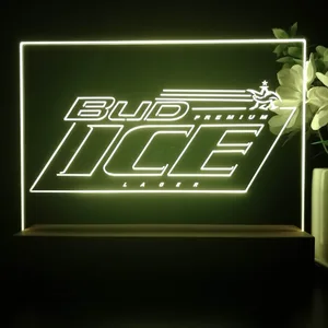 Bud Premium Ice Lager LED Desk Light