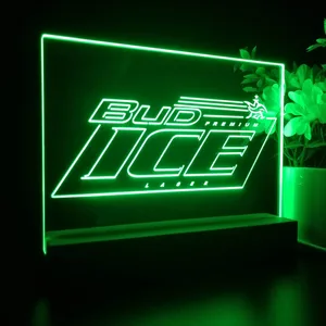 Bud Premium Ice Lager LED Desk Light