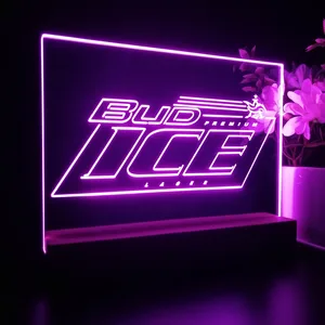 Bud Premium Ice Lager LED Desk Light