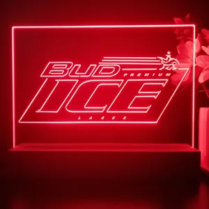 Bud Premium Ice Lager LED Desk Light