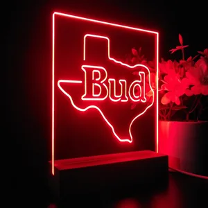 Bud Texas Map LED Desk Light