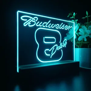 Budweiser 8 Dale Jr. LED Desk Light