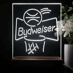 Budweiser Basketball LED Desk Light