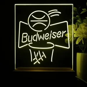 Budweiser Basketball LED Desk Light