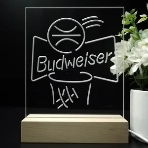 Budweiser Basketball LED Desk Light