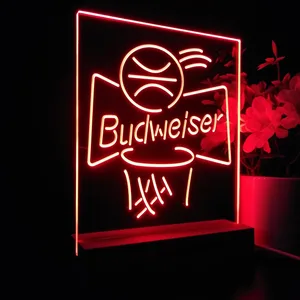 Budweiser Basketball LED Desk Light