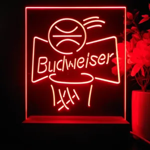 Budweiser Basketball LED Desk Light