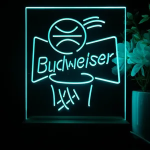 Budweiser Basketball LED Desk Light