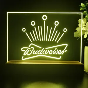 Budweiser Crown 2 LED Desk Light