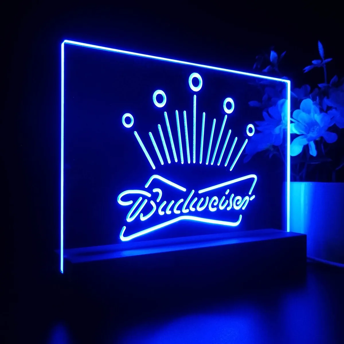 Budweiser Crown 2 LED Desk Light