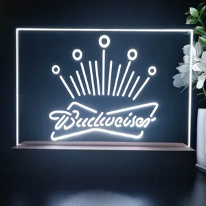 Budweiser Crown 2 LED Desk Light