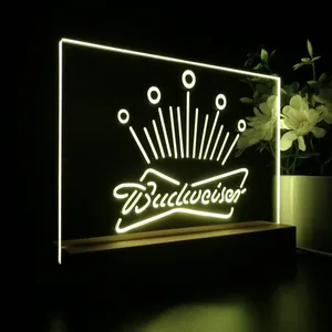 Budweiser Crown 2 LED Desk Light
