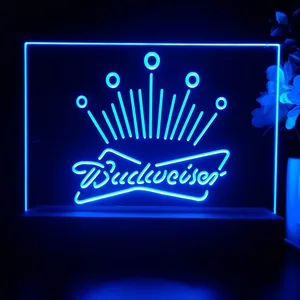 Budweiser Crown 2 LED Desk Light