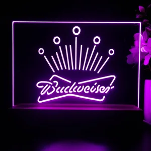 Budweiser Crown 2 LED Desk Light