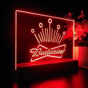 Budweiser Crown 2 LED Desk Light