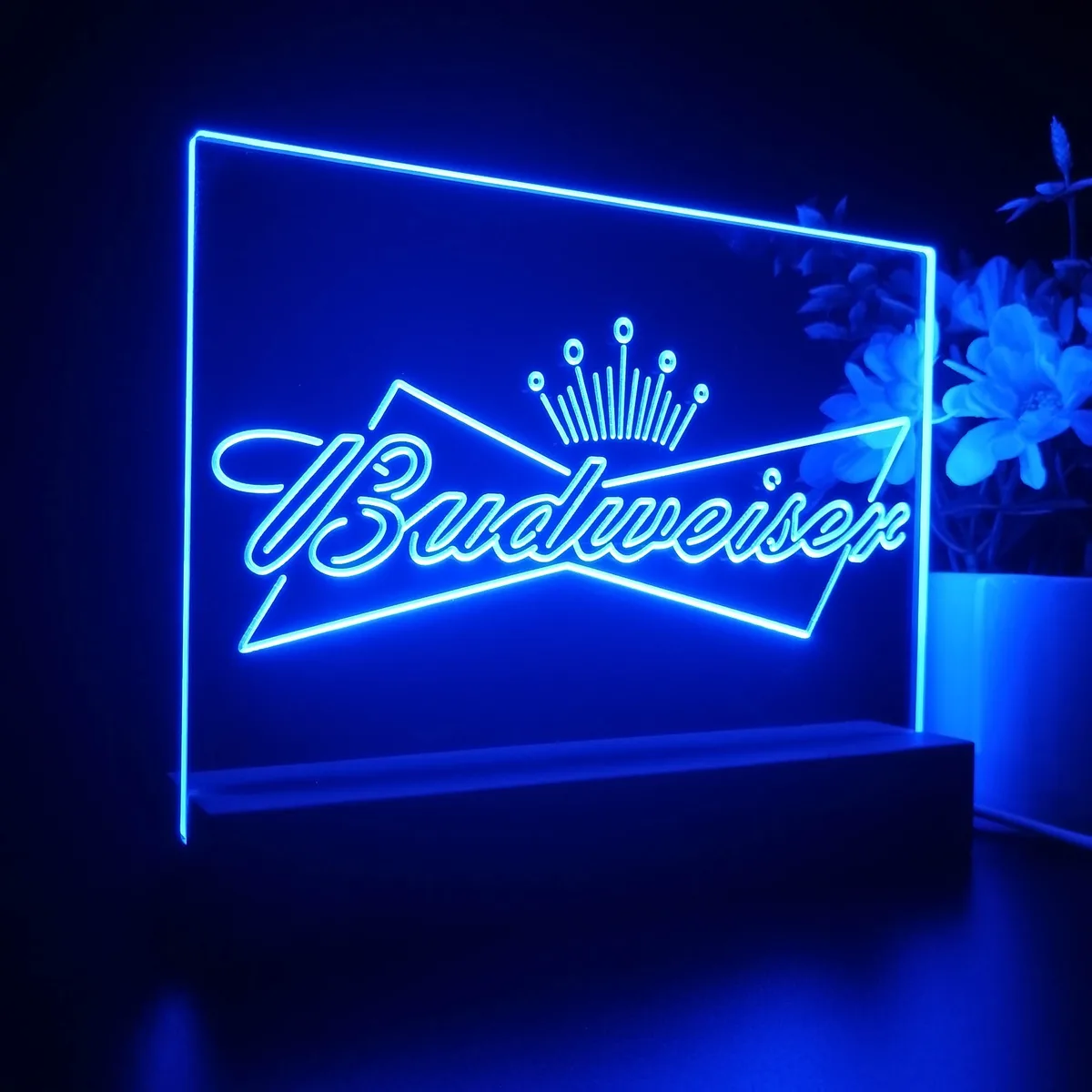 Budweiser Crown LED Desk Light