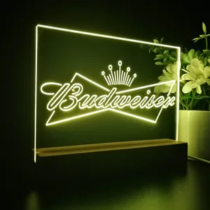 Budweiser Crown LED Desk Light