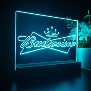 Budweiser Crown LED Desk Light