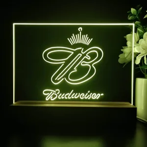 Budweiser Crowned B LED Desk Light