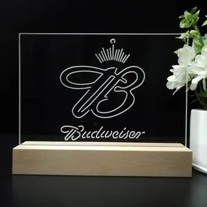 Budweiser Crowned B LED Desk Light
