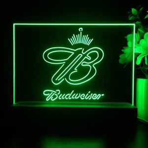 Budweiser Crowned B LED Desk Light