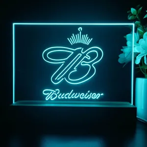 Budweiser Crowned B LED Desk Light