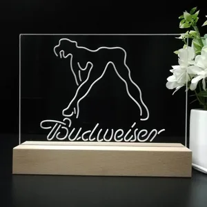 Budweiser Dancer LED Desk Light