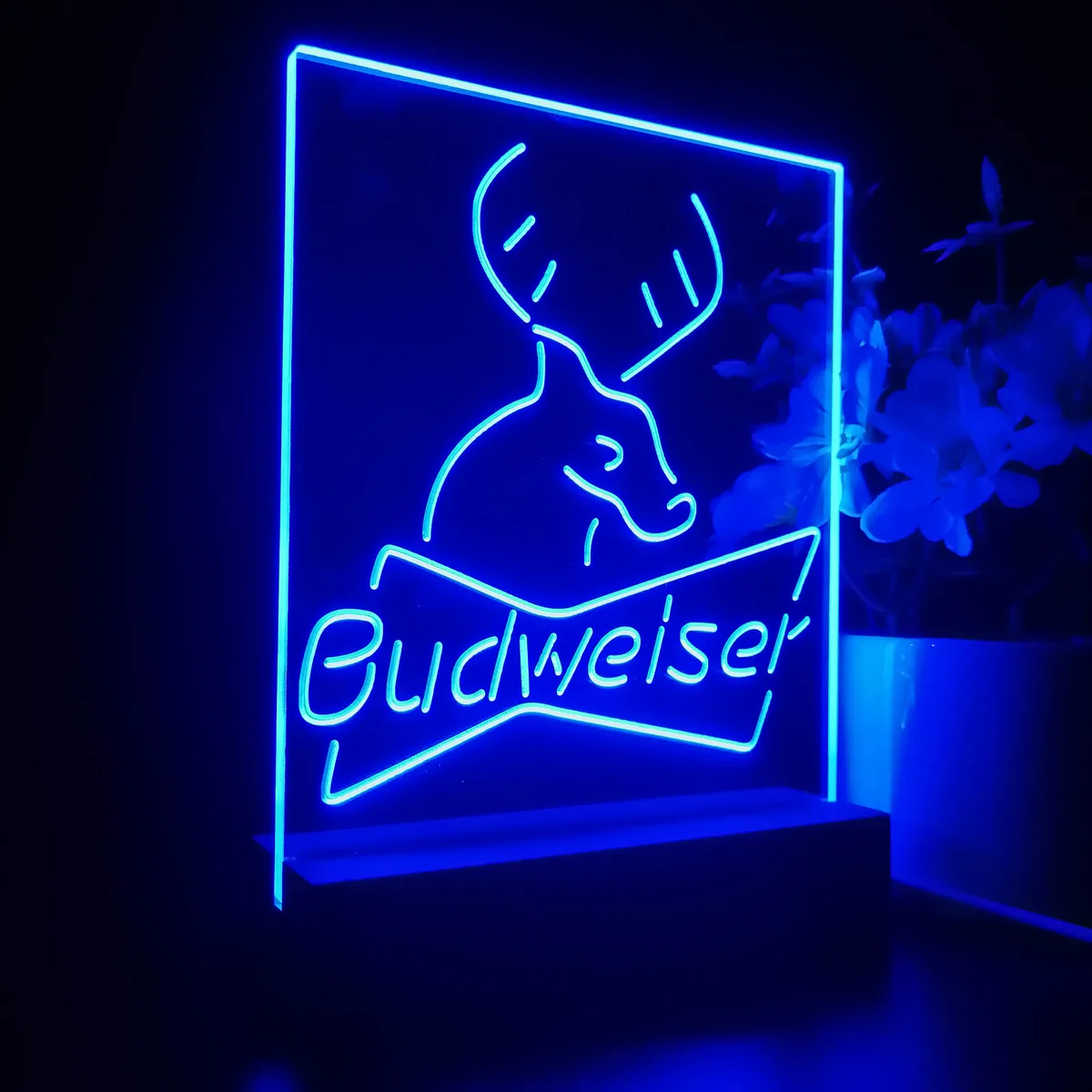 Budweiser Deer LED Desk Light