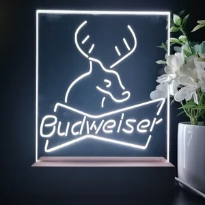 Budweiser Deer LED Desk Light