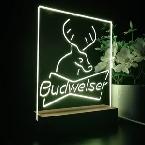Budweiser Deer LED Desk Light