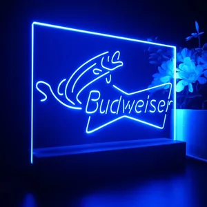 Budweiser Fish Bait LED Desk Light