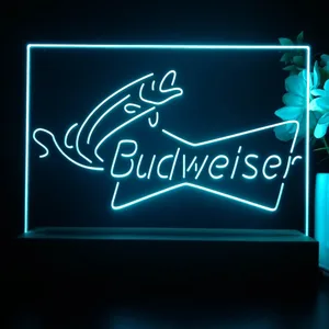 Budweiser Fish Bait LED Desk Light