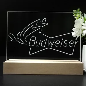 Budweiser Fish Bait LED Desk Light