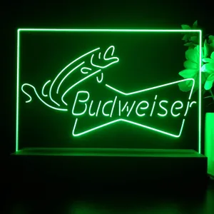 Budweiser Fish Bait LED Desk Light