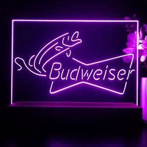Budweiser Fish Bait LED Desk Light