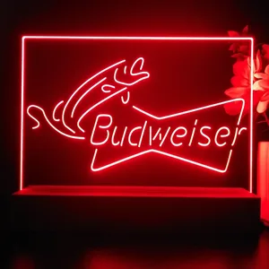 Budweiser Fish Bait LED Desk Light