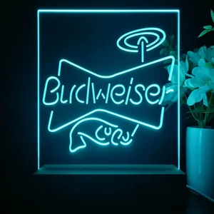 Budweiser Fishing LED Desk Light