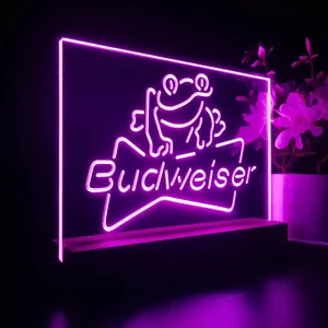 Budweiser Frog LED Desk Light