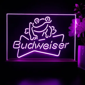 Budweiser Frog LED Desk Light