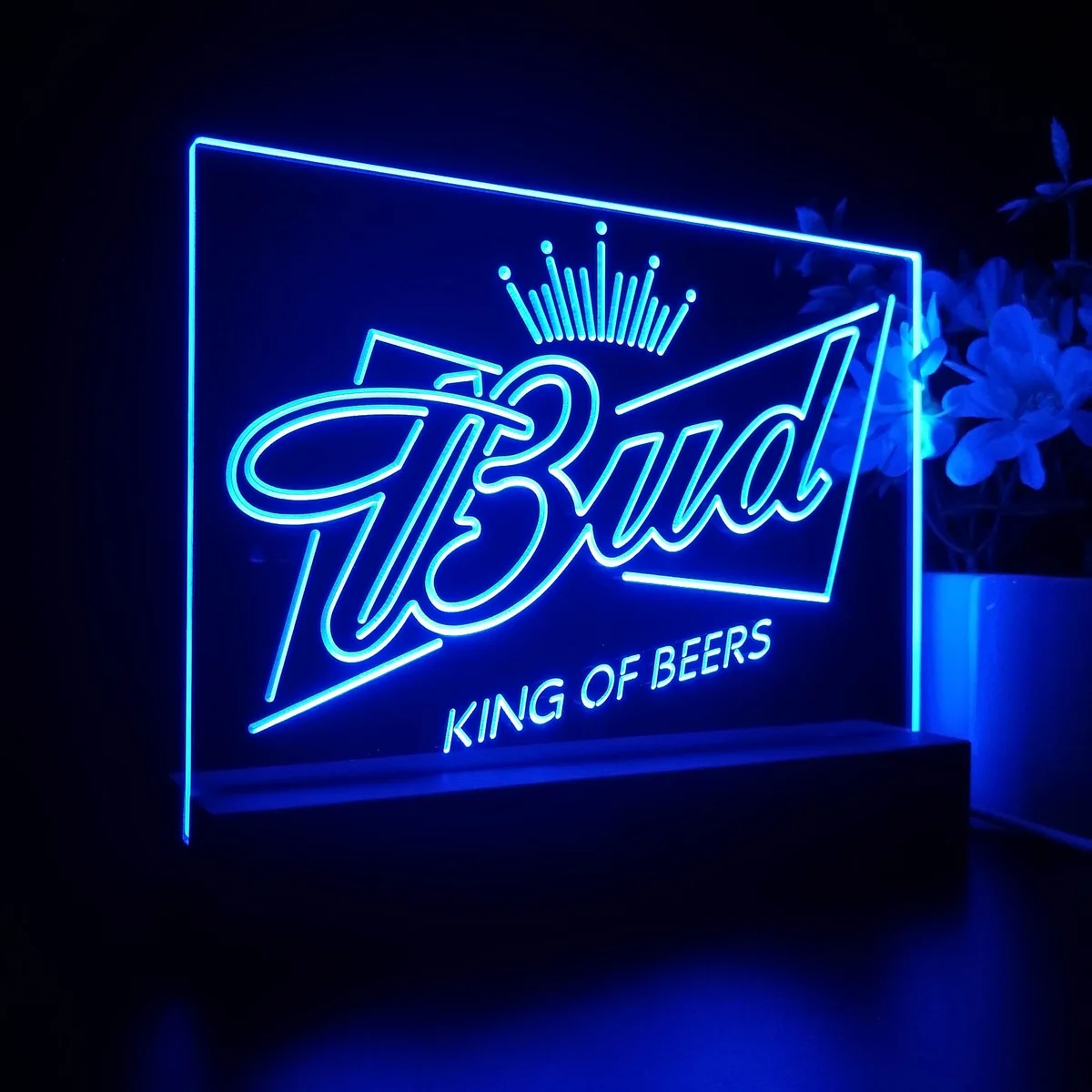 Budweiser King of Beers LED Desk Light