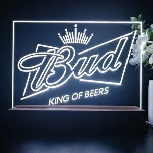 Budweiser King of Beers LED Desk Light