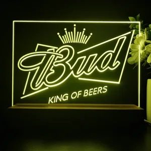 Budweiser King of Beers LED Desk Light
