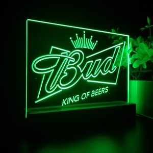 Budweiser King of Beers LED Desk Light